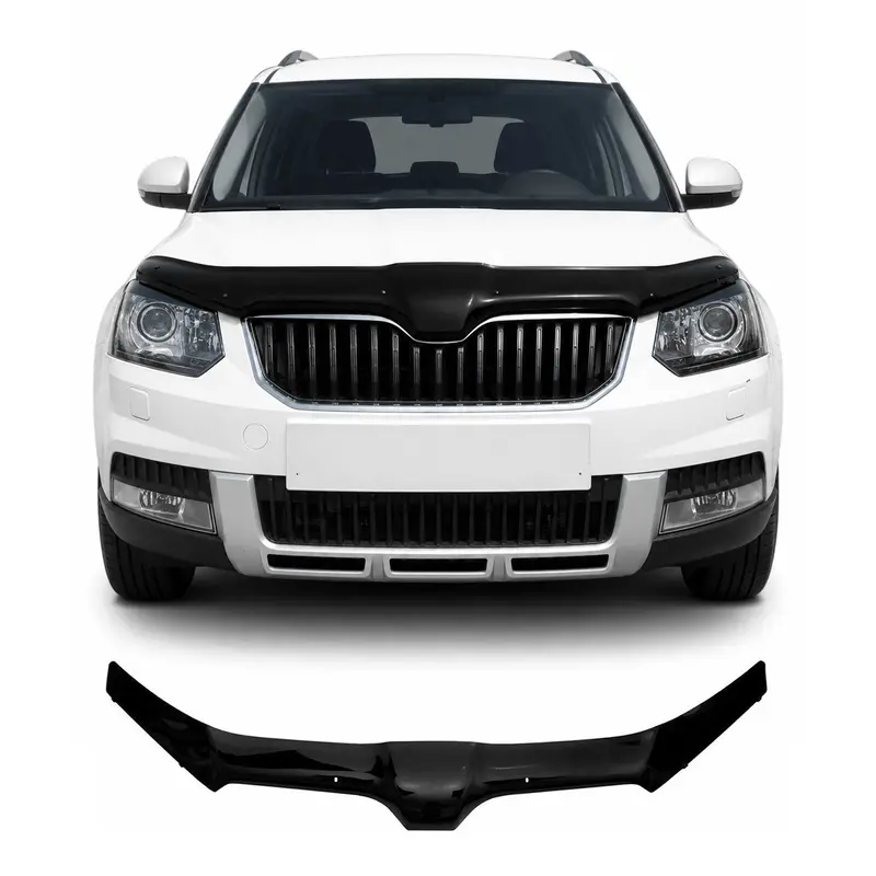Deflecteurs d'air capot de voiture pour Protection pour Skoda Yeti 2013-2017
