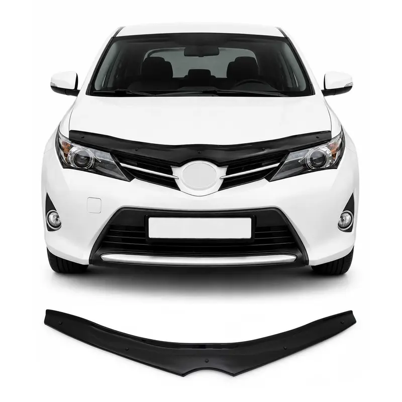 Deflecteurs d'air capot de voiture pour Toyota Auris 2012-2018 HB Acrylique Noir