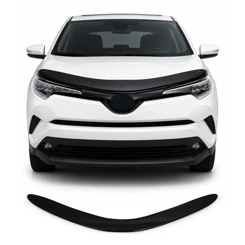 Deflecteurs d'air capot de voiture pour Toyota C-HR 2016-2021 Acrylique Noir