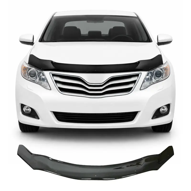 Deflecteurs d'air capot de voiture pour Toyota Camry 2006-2013 Acrylique Noir