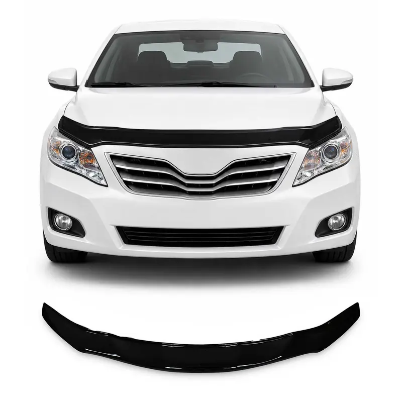 Deflecteurs d'air capot de voiture pour Toyota Camry 2011-2017 Acrylique Noir
