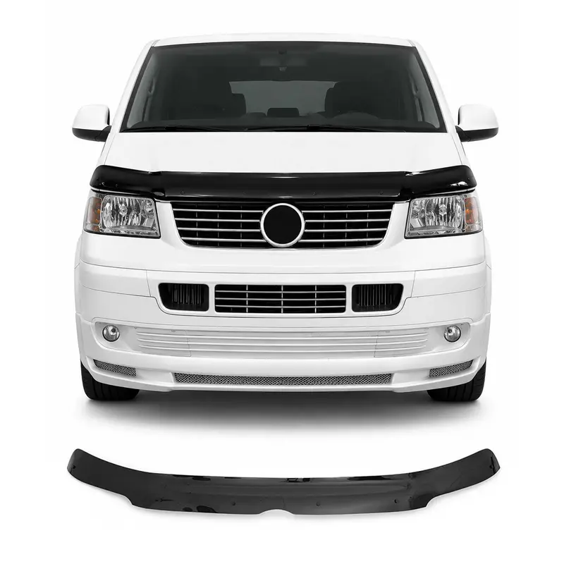 Deflecteurs d'air capot de voiture pour VW Transporter T5 2003-2009 Acrylique