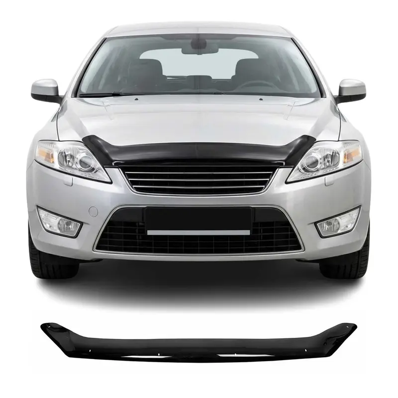 Deflecteurs d'air de capot pour Ford Mondeo mk4 tout 2007-2014 Acrylique Noir