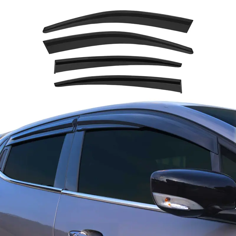 Déflecteurs De Vent Pluie D'air pour Fiat Tipo 2015-2023 Acrylique 4 Pcs