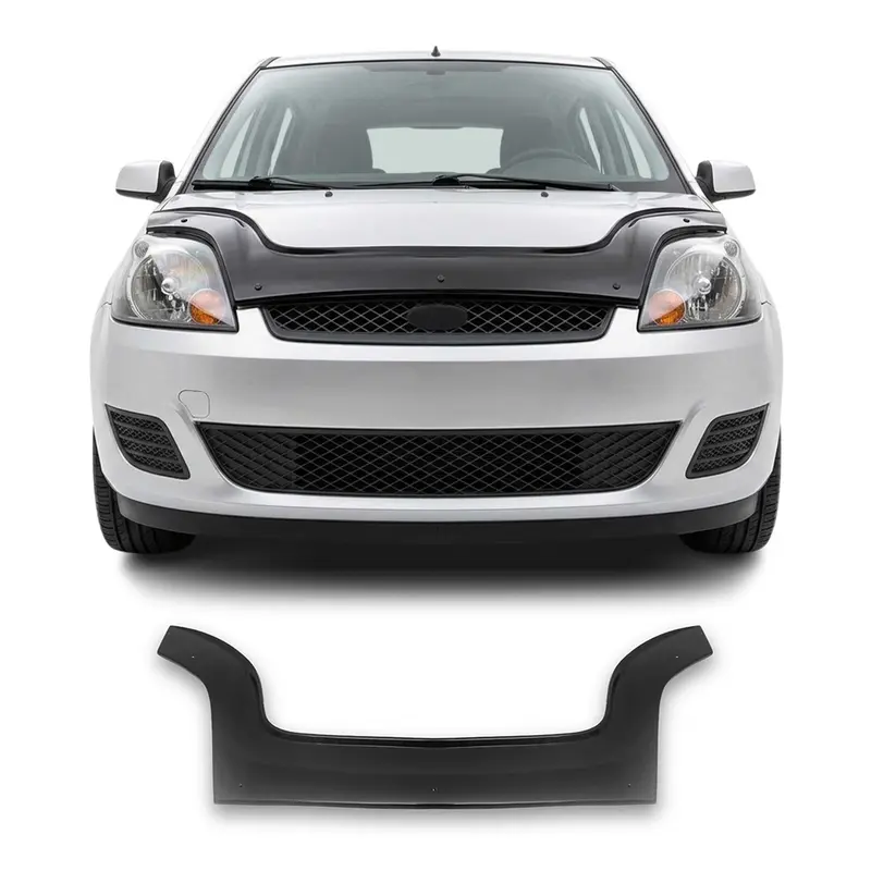 Déflecteurs de vent Pluie D'air pour Ford Fiesta MK5 2002-2008 Noir 2x