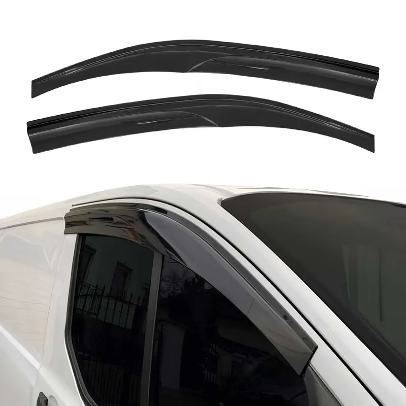 Déflecteurs De Vent Pluie D'air pour Ford Tourneo Custom 2013-2022 Acrylique 2x