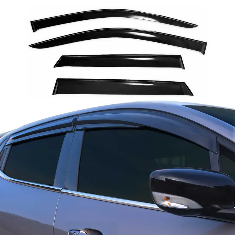 Déflecteurs De Vent Pluie D'air pour Hyundai Sonata Berline 2005-2010 Acryl 4x