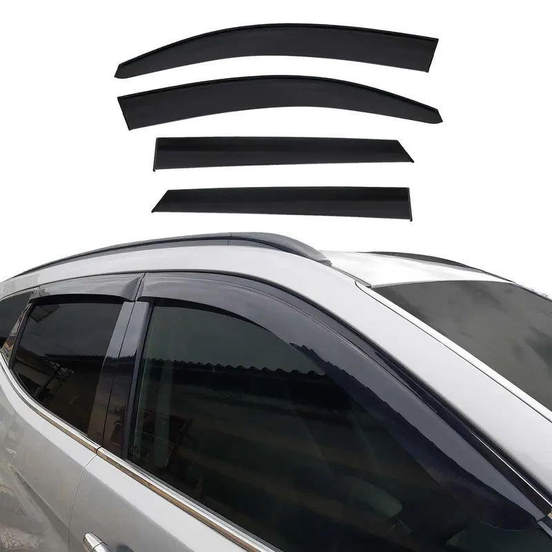 Déflecteurs De Vent Pluie D'air pour Hyundai Tucson 2016-2021 Acrylique 4 Pcs