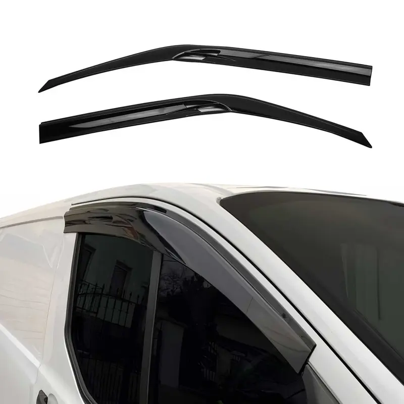 Déflecteurs De Vent Pluie D'air pour Iveco Daily 2006-2014 2pcs Acrylique Noir