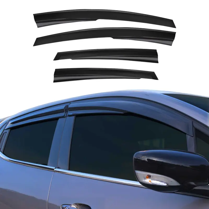 Déflecteurs De Vent Pluie D'air pour Kia Optima Berline 2010-2015 Acryl 4 Pcs