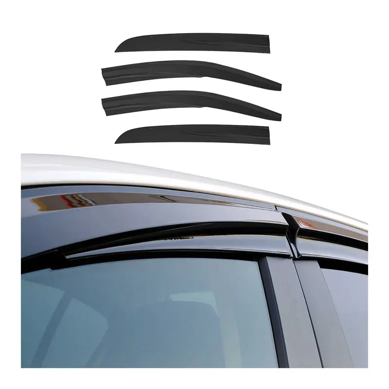 Déflecteurs De Vent Pluie D'air pour Peugeot 2008 II 2020-2026 Acrylique 4 Pcs