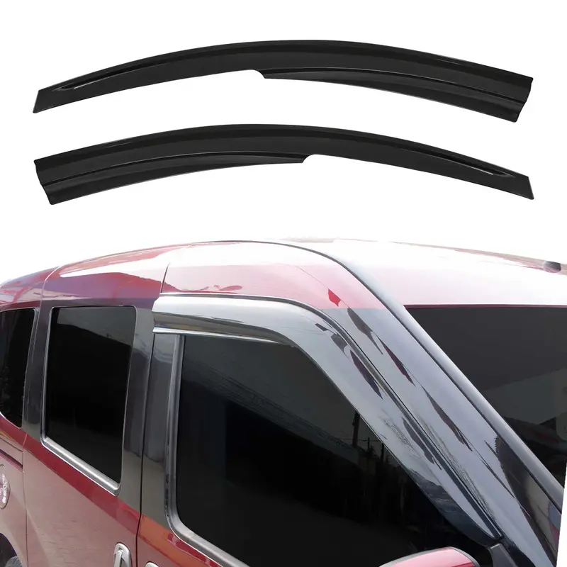Déflecteurs De Vent Pluie D'air pour Peugeot Partner Tepee 2008-2018 Acryl 2Pcs