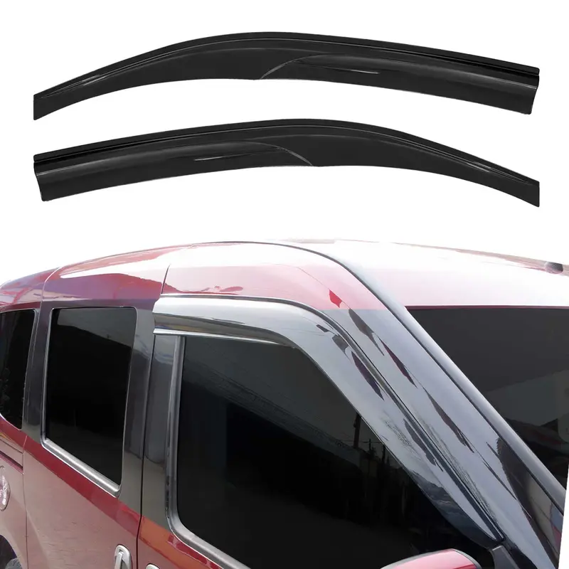 Déflecteurs De Vent Pluie D'air pour Peugeot Rifter 2018-2026 Acrylique 2 Pcs