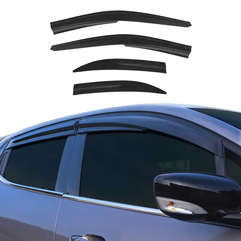 Déflecteurs De Vent Pluie D'air pour Toyota Camry 2011-2015 Acrylique 4 Pcs