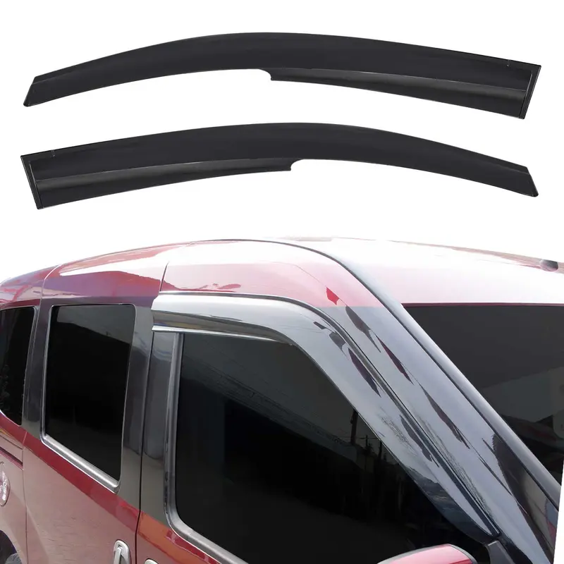 Déflecteurs De Vent Pluie D'air pour VW Caddy III 2003-2020 Acrylique 2 Pcs