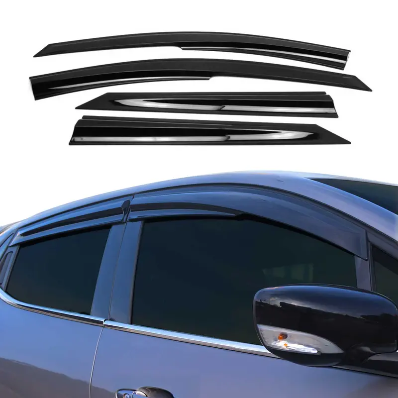 Déflecteurs De Vent Pluie D'air pour VW Passat B8 2015-2019 Berline Acryl 4 Pcs