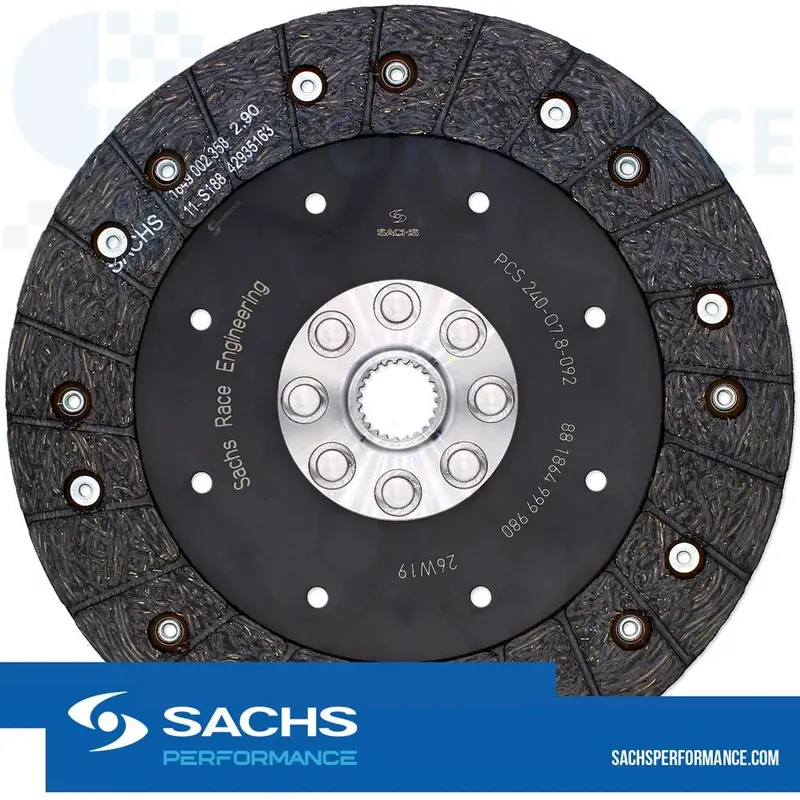 Disque d’embrayage Renforcé Sachs PERFORMANCE – 1.9 TDI PD BV6