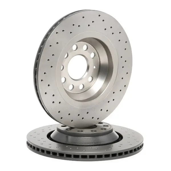 Disques de frein arrière ventilés perforés BREMBO XTRA LINE - 09.A200.1X