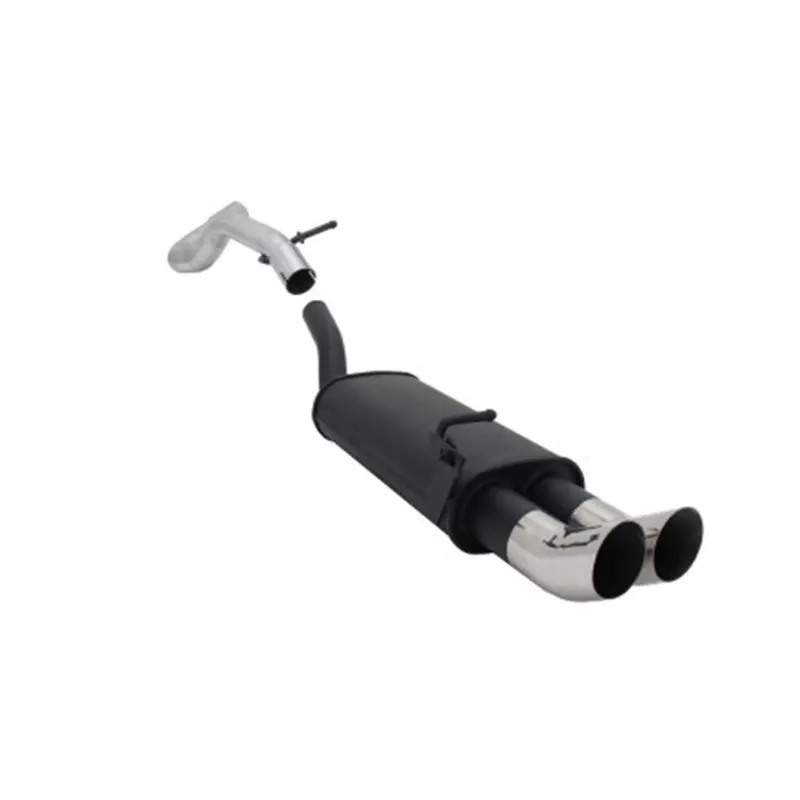Échappement arrière Novus Audi A3 Seat Leon VW Golf 4 New Beetle 2x76mm DTM ABE