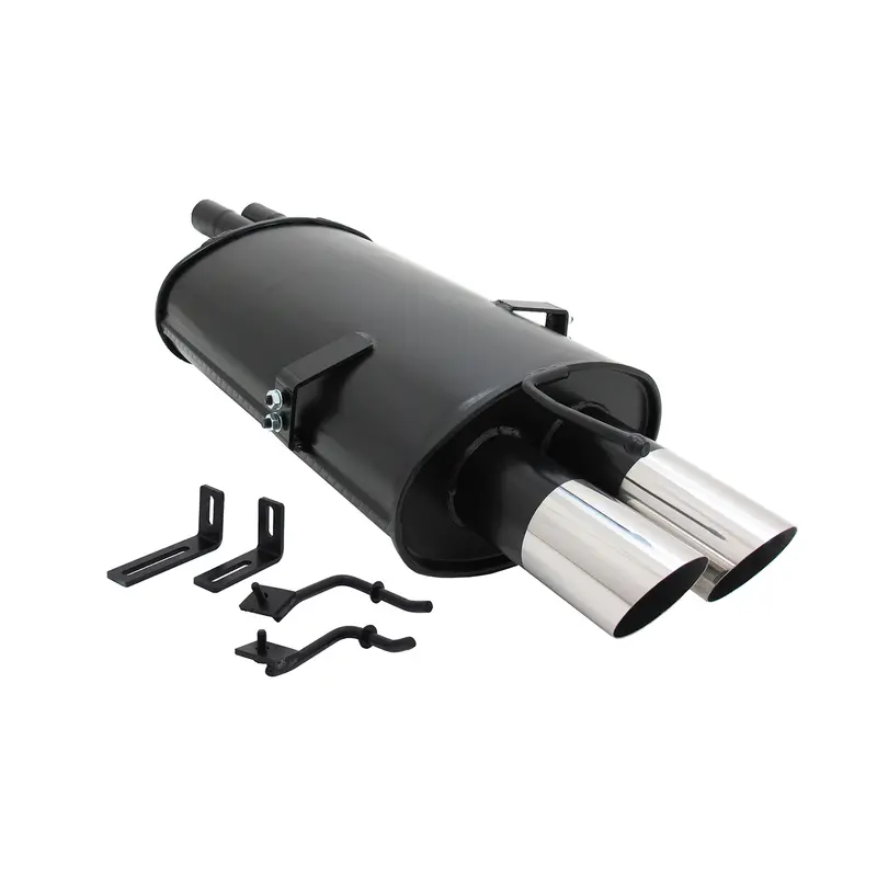 Échappement arrière sport Novus pour BMW E46 320 / 325 / 330 2x76mm MS-Design