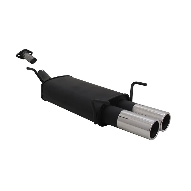 Échappement arrière sport Novus pour Opel Astra G Hayon 2x76mm avec ABE