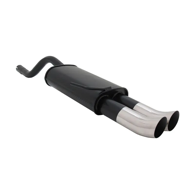 Échappement arrière sport Novus pour Renault Clio 2 2x76mm DTM avec ABE