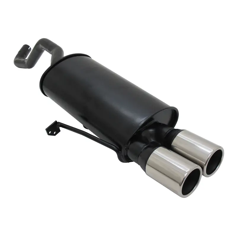 Échappement arrière sport Novus pour Renault Clio 3 2x76mm avec ABE