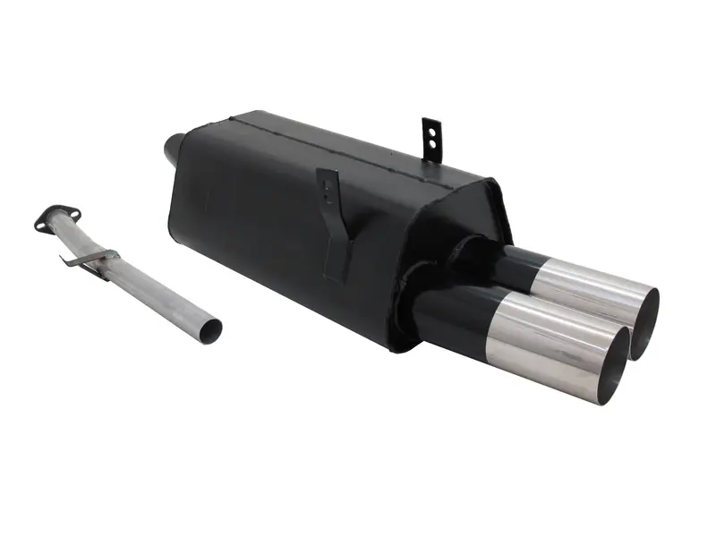 Échappement arrière sport pour BMW 3er E36 316 / 318 90mm RL-Design avec ABE