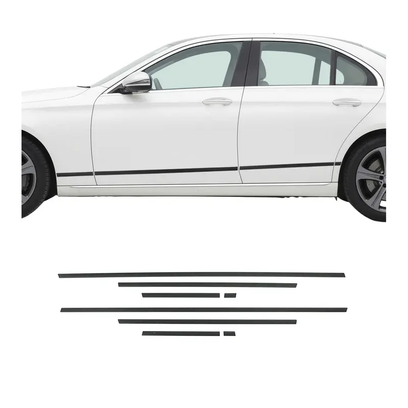 Garniture Baguette de porte latérale pour Mercedes Classe C W205 2015-2021 Alu