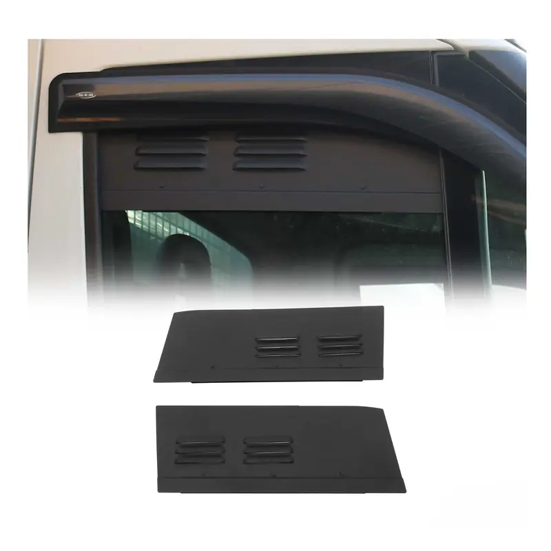 Garniture de Fenêtre pour Iveco Daily 2014-2026 2Pcs Noir