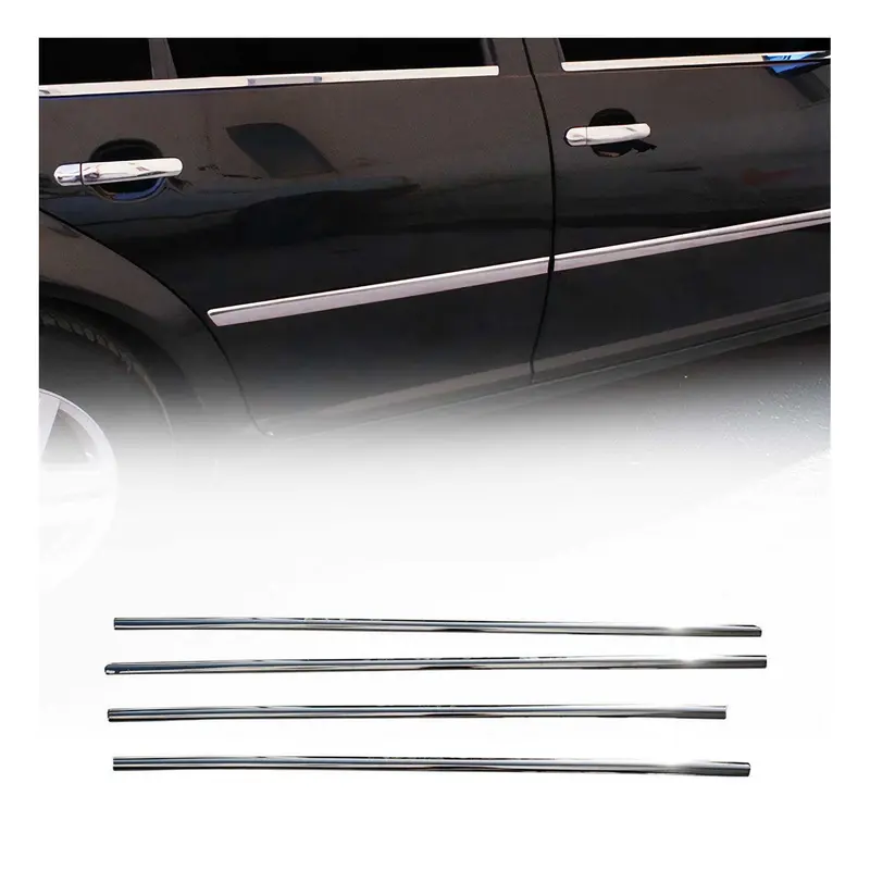 Garniture de Fenêtre pour VW Golf HB 2003-2008 Acier Inox 4Pcs