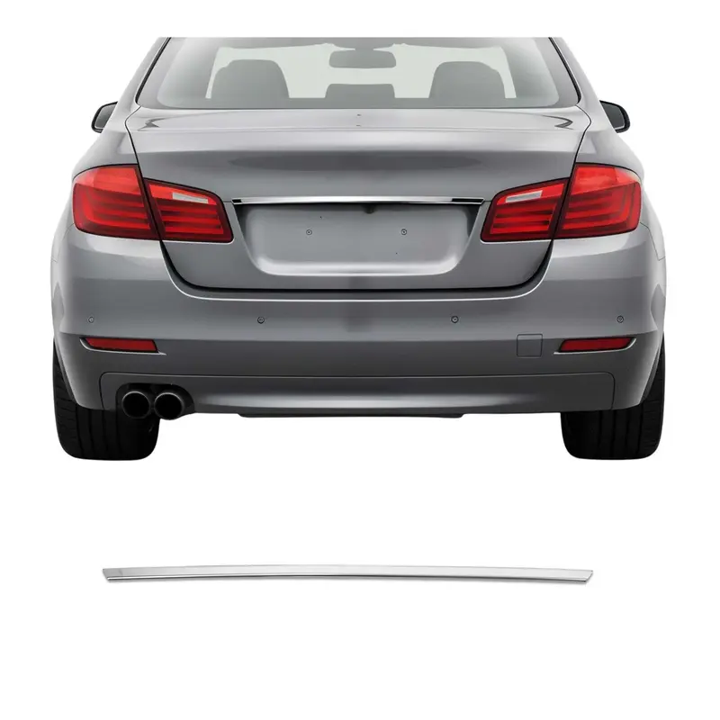 Garniture de hayon coffre arrière pour BMW Série 5 F10 Berline 2010-2016 acier