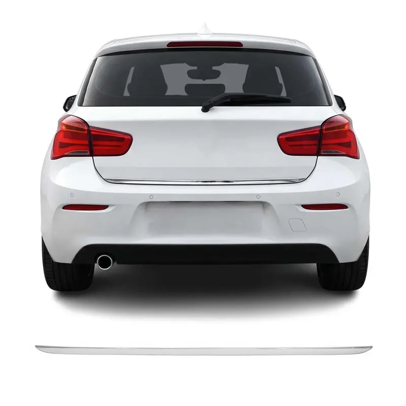 Garniture de hayon coffre pour BMW Série 1 F20 F21 3-5 portes 2012-19 acier inox