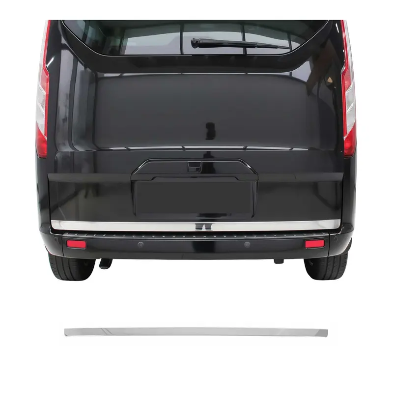Garniture de Hayon Coffre pour Ford Transit Tourneo/Custom 2013-2017 acier inox