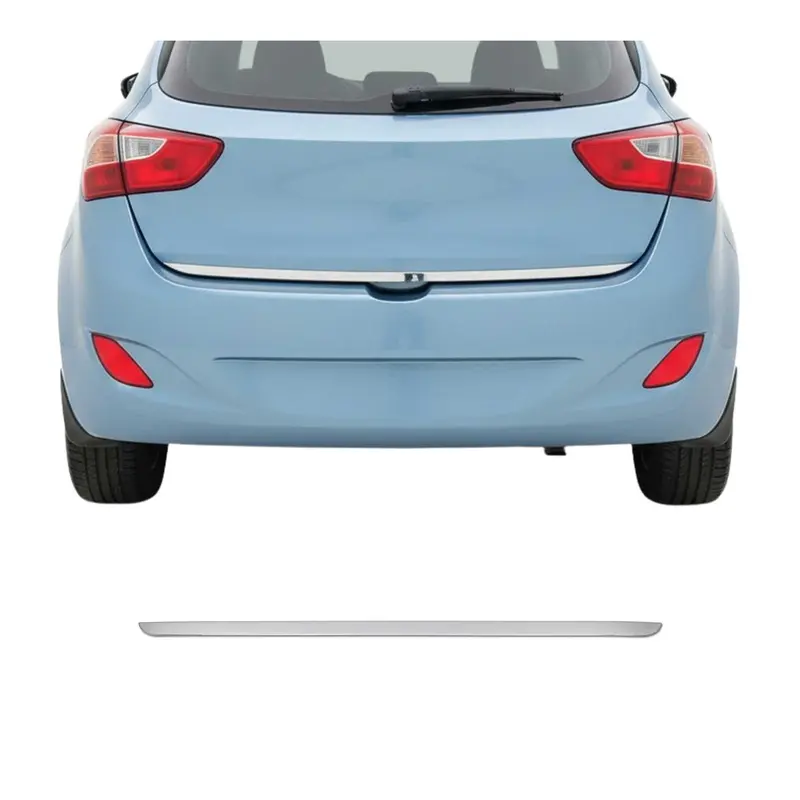 Garniture de Hayon Coffre pour Hyundai i30 2011-2015 acier inox