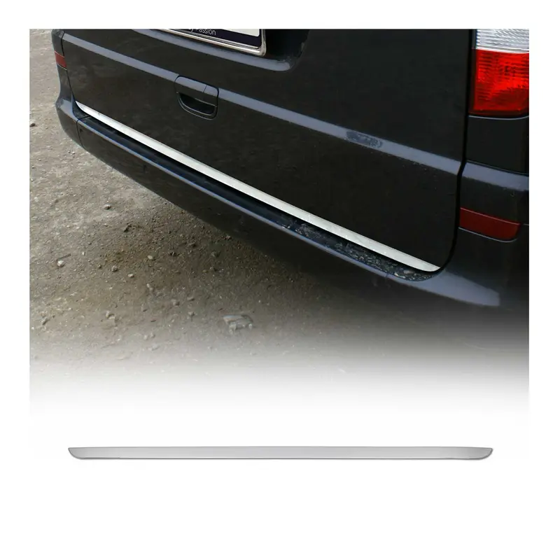 Garniture de Hayon Coffre pour Mercedes Vito W639 2003-2014 acier inox