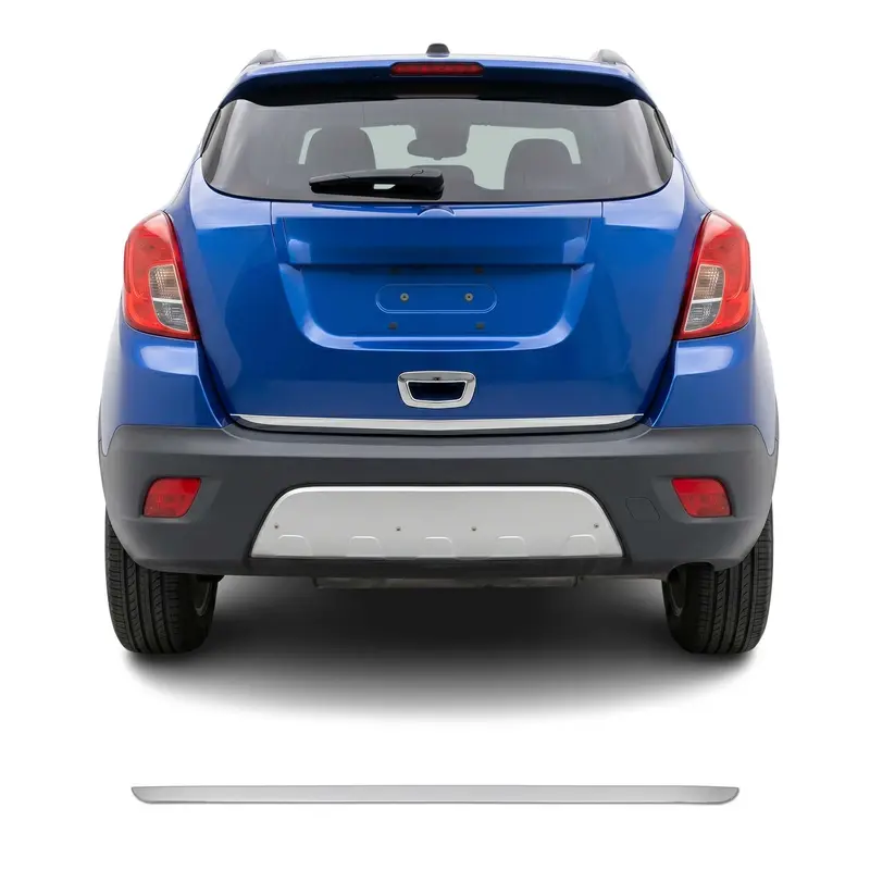 Garniture de Hayon Coffre pour Opel Mokka A 2012-2016 acier inox