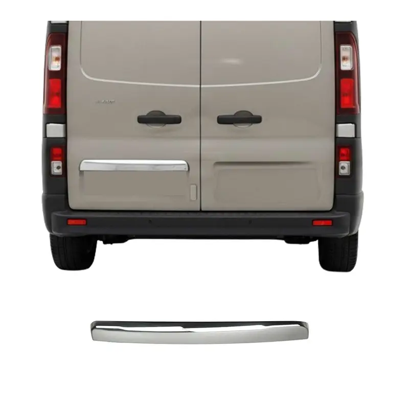 Garniture de Hayon Coffre pour Renault Trafic 2014-2026 acier inoxydable
