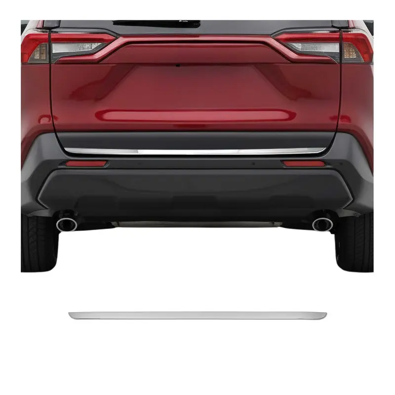 Garniture de Hayon Coffre pour Toyota Rav 4 V 2019-2025 acier inox