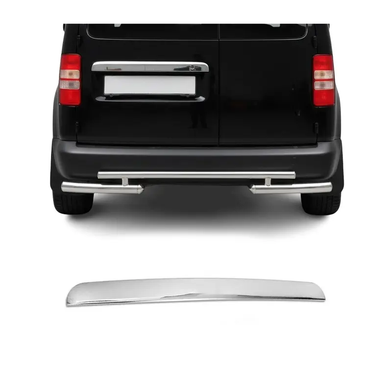 Garniture de Hayon Coffre pour VW Caddy 2003-2010 acier inox