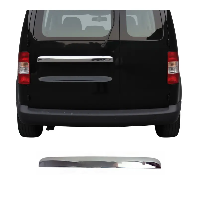 Garniture de Hayon Coffre pour VW Caddy III 2003-2015 acier inox