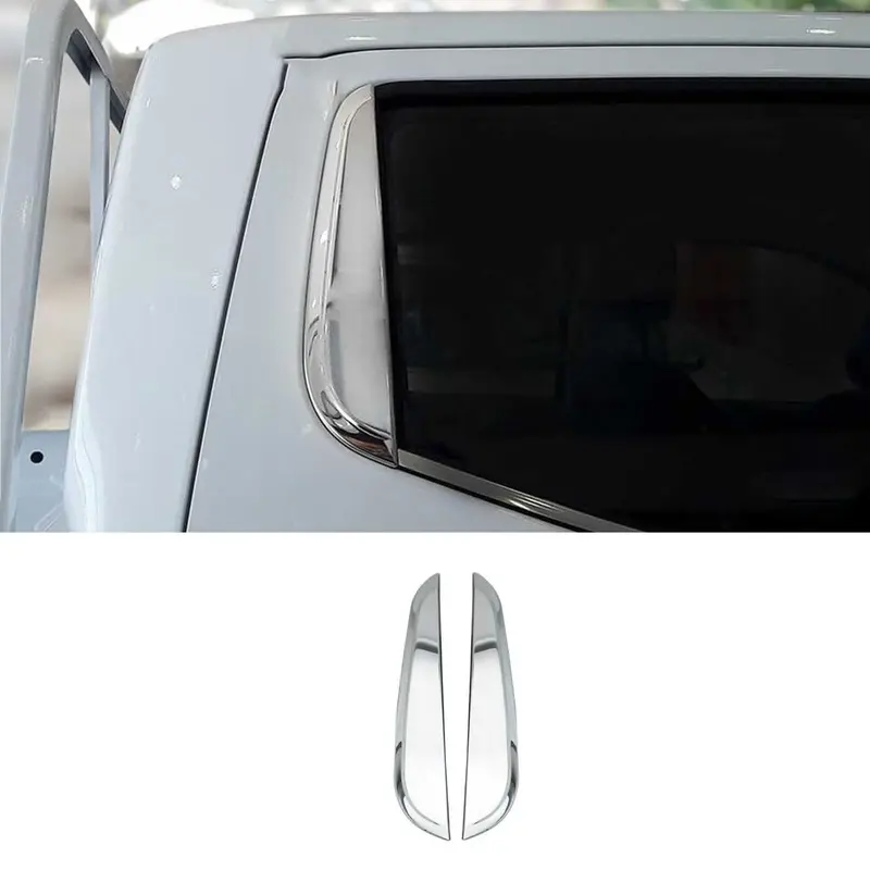 Garniture de Pillier de Porte pour Nissan Navara 2015-2020 en acier inox 2Pcs