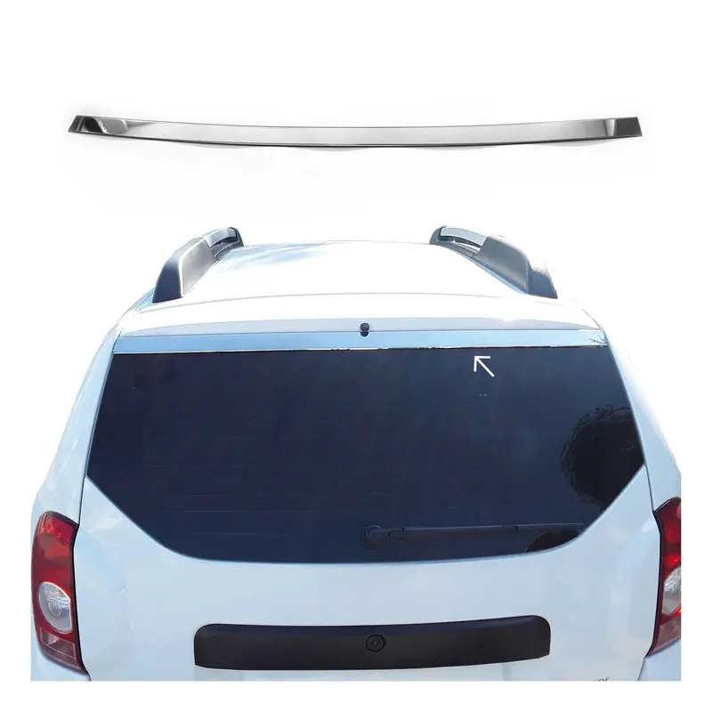 Garniture de Vitre Arrière pour Dacia Duster SUV 2010-2018 Acier Inox 4Pcs