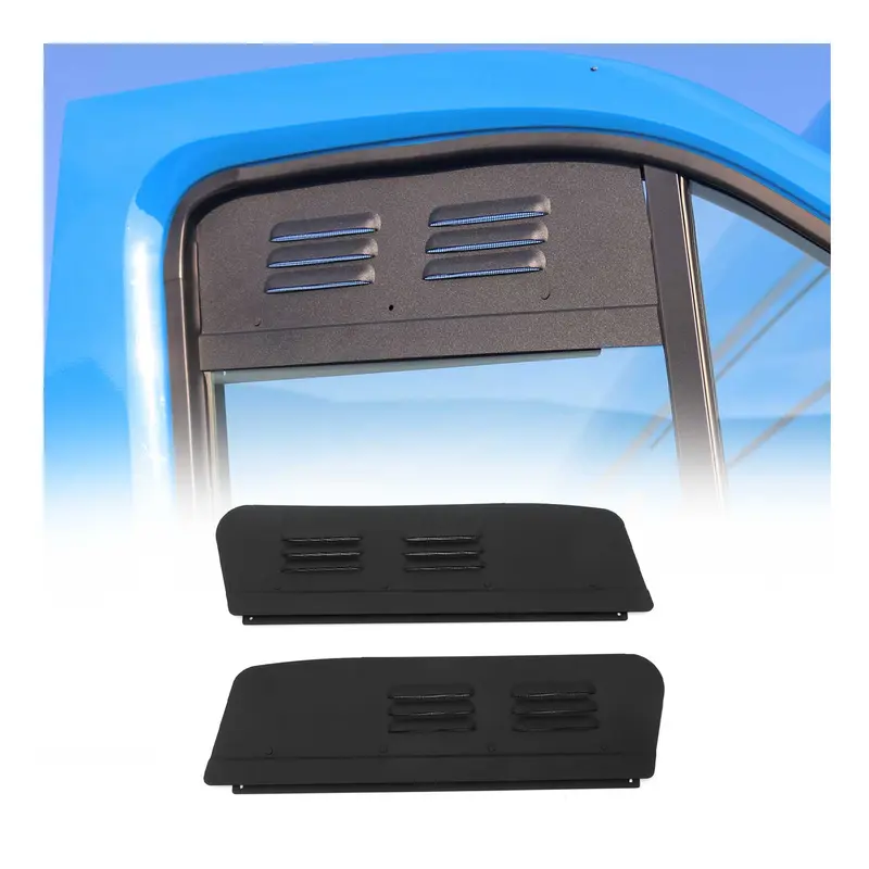 Grille d'aération de Fenêtre pour Mercedes Sprinter W906 W907 2006-2026 Alu Noir