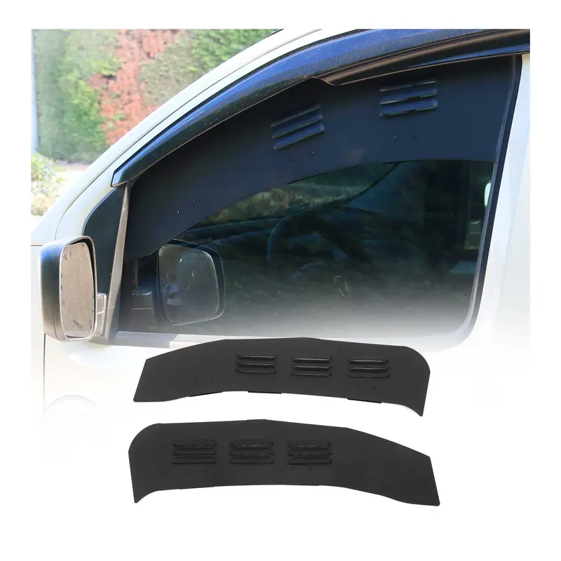 Grille d'aération de Fenêtre pour Peugeot Partner 2018-2026 Noir