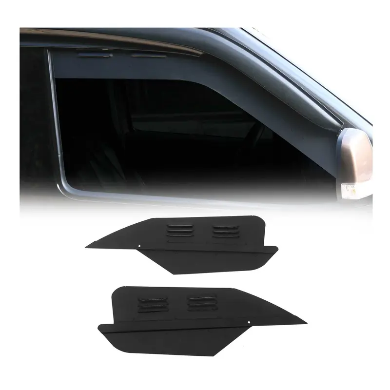 Grille d'aération pour Fiat Doblo 2010-2021 MVN 263 2 pièces Noir