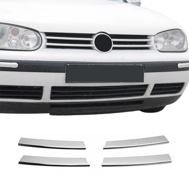 Grille de calendre pour VW Golf mk4 1997-2006 en acier inox Chromé