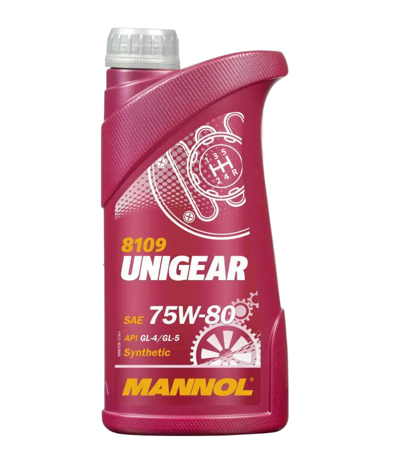 HUILE DE BOITE DE VITESSE MECANIQUE UNIVERSEL 75W80 MANNOL UNIGEAR (8109) 1L GL4/GL5