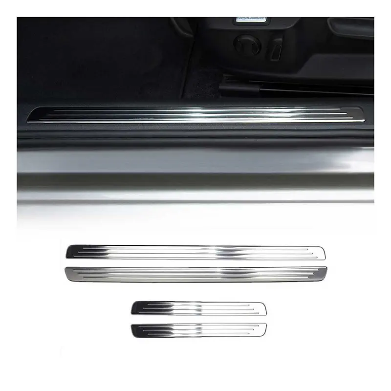 Intérieur Couverture de Seuil de partie pour VW Passat B8 2014-2023 en inox 4Pcs