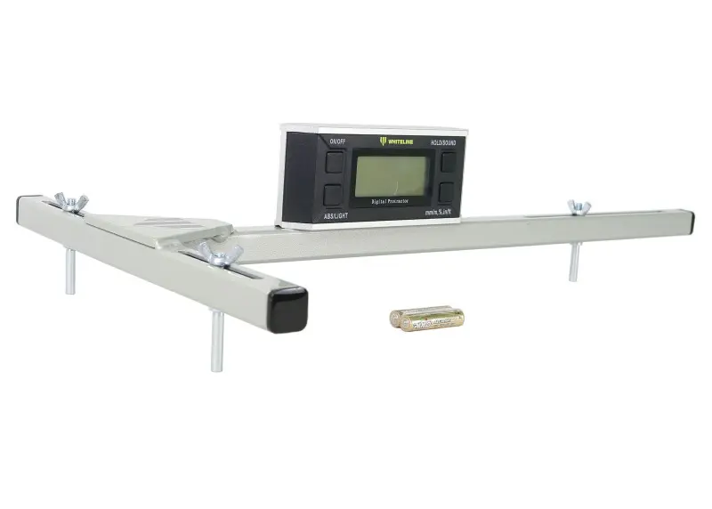 Jauge de carrossage universelle Whiteline